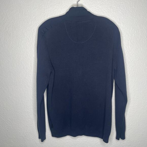 Boss Hugo Boss Mens Sweater Size L Knit Button Front Cardigan Like Regular Fit - Picture 2 of 15